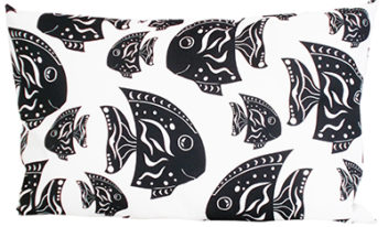 CUSHION 60×40- fish print