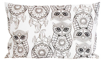 CUSHION 60×40- owl print