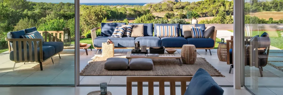 High-end Italian patio furniture Unopiù Vancouver BC ArkInteriors.ca