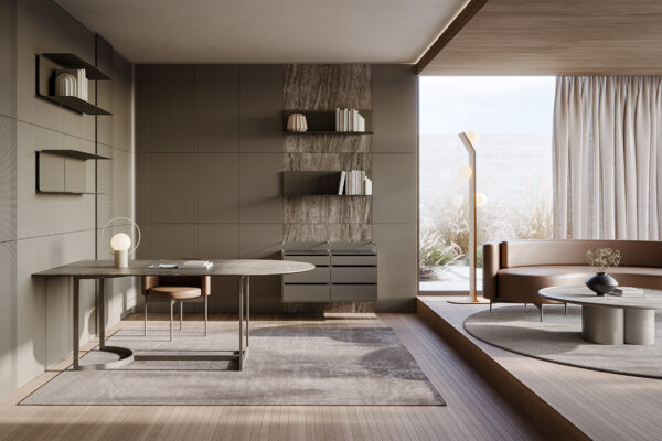 Home office Caddy Slice table